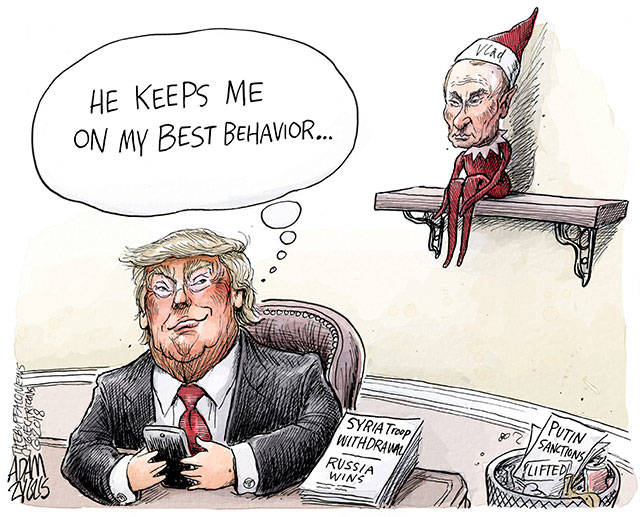 Trump’s 100th week in office | In cartoons