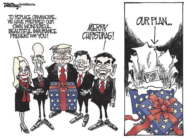 Trump’s 100th week in office | In cartoons