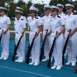 Aichele sworn in as midshipman