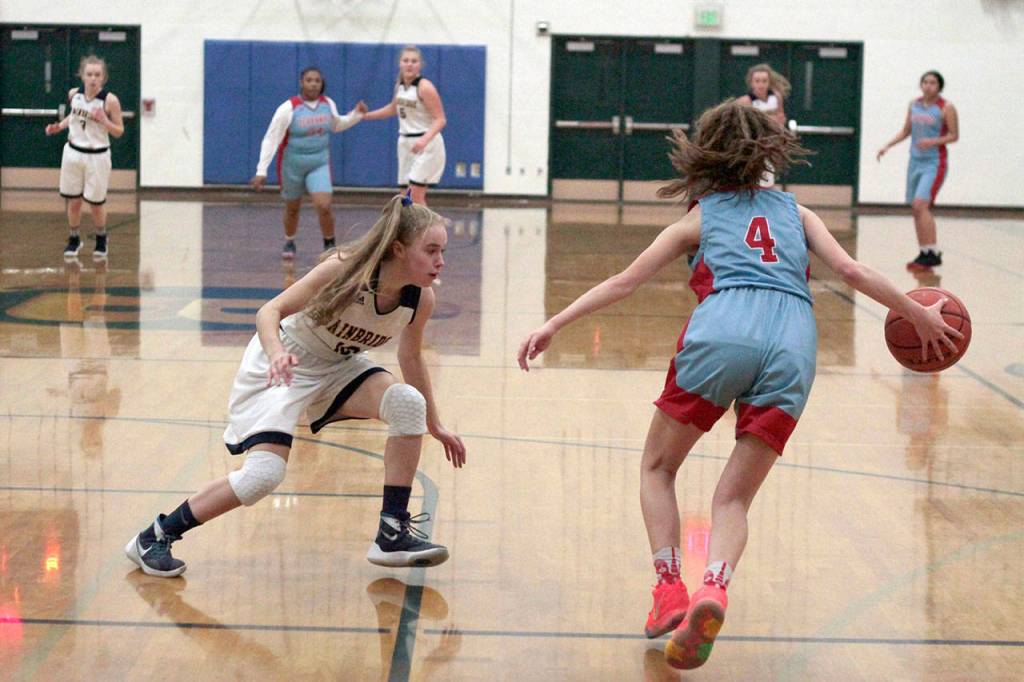 Island girls send Seahawks home with loss in varsity basketball | Photo gallery