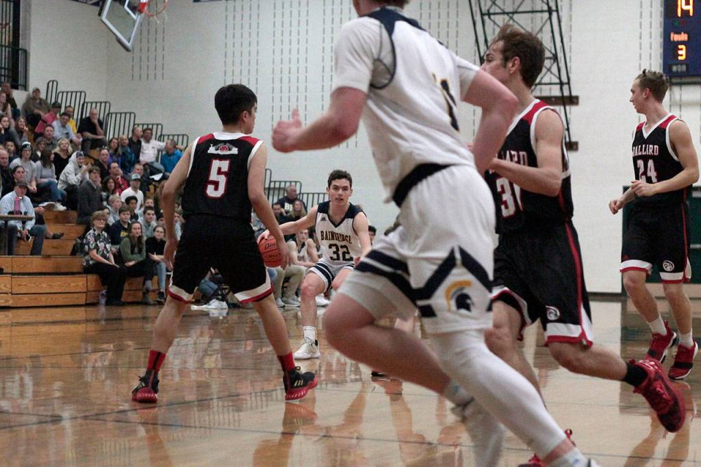BI boys suffer b-ball loss to Ballard | Photo gallery