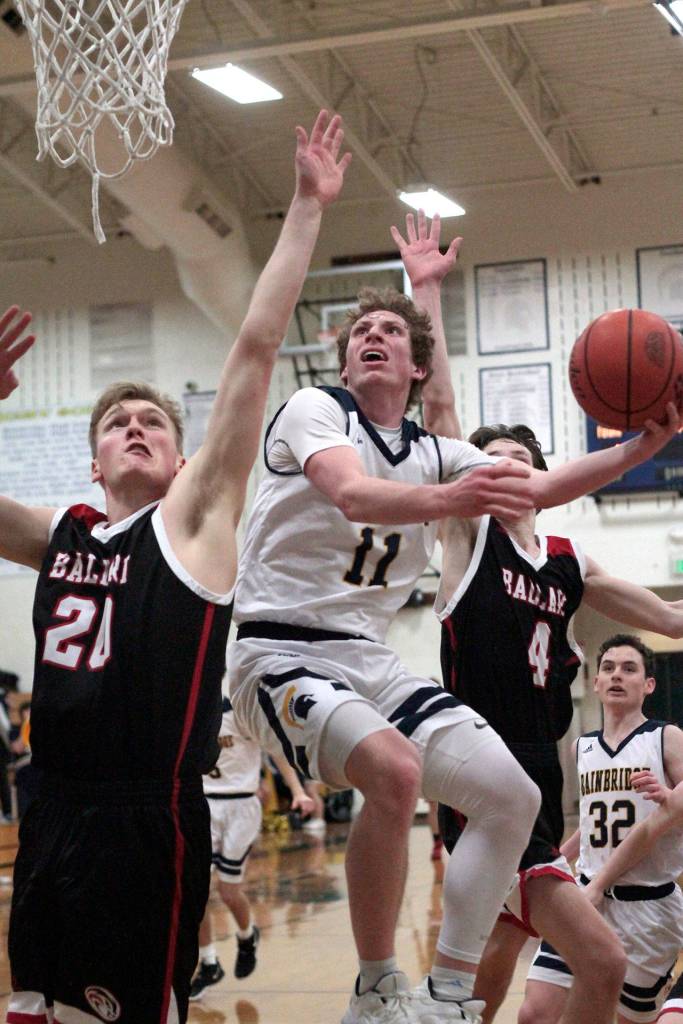 BI boys suffer b-ball loss to Ballard | Photo gallery