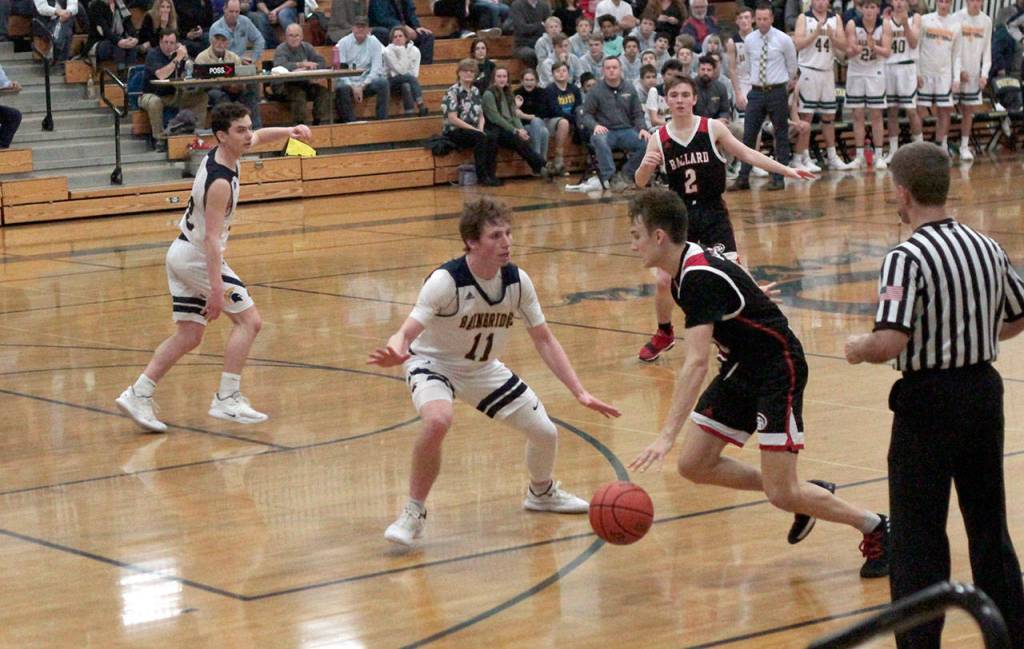 BI boys suffer b-ball loss to Ballard | Photo gallery