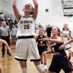 Spartan girls soar in Senior Night basketball battle | Photo gallery