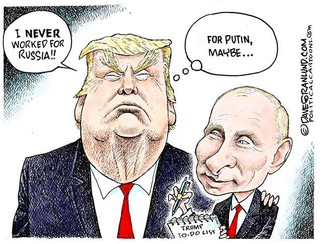 Trump’s 104th week in office | In cartoons