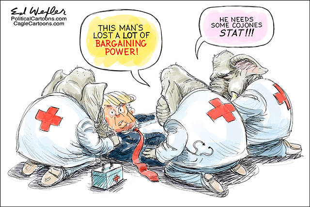 Trump’s 105th week in office | In cartoons