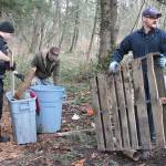 Bainbridge police remove homeless camp near Highway 305