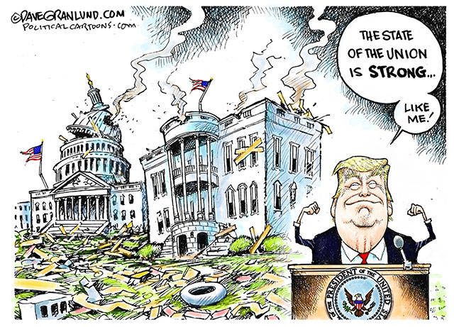 Trump’s 107th week in office | In cartoons