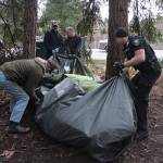 Going, going, gone: Bainbridge police clean up remains of homeless camp | Photo gallery