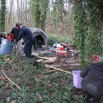 Going, going, gone: Bainbridge police clean up remains of homeless camp | Photo gallery