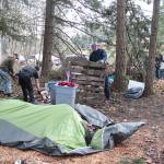 Going, going, gone: Bainbridge police clean up remains of homeless camp | Photo gallery