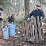 Going, going, gone: Bainbridge police clean up remains of homeless camp | Photo gallery