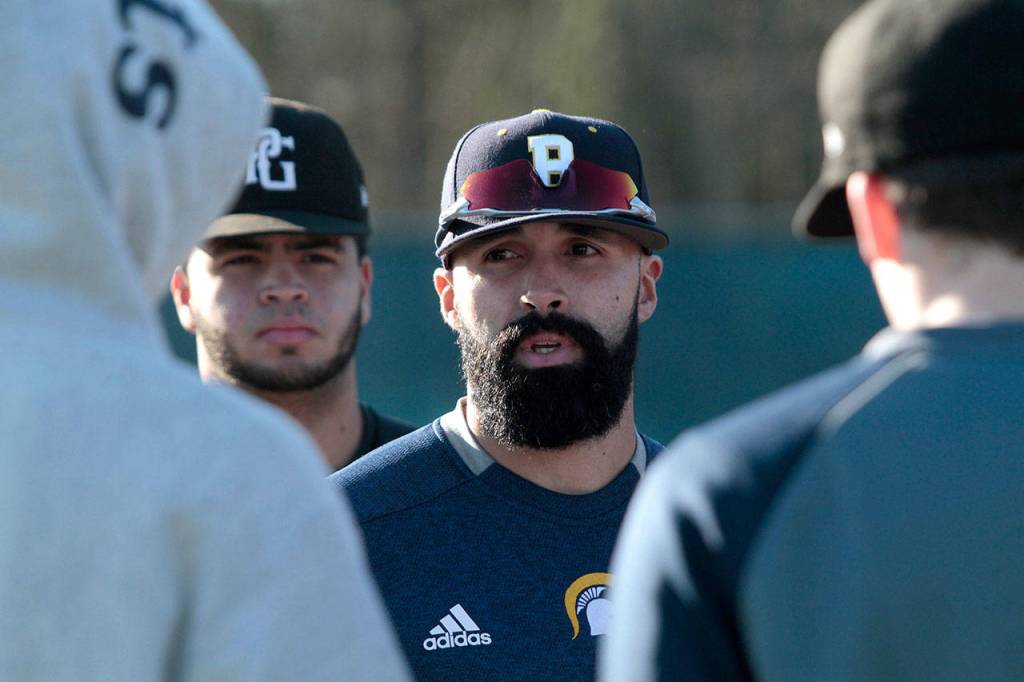 New year, new coach: BHS baseball team gears up for Gig Harbor | Photo gallery
