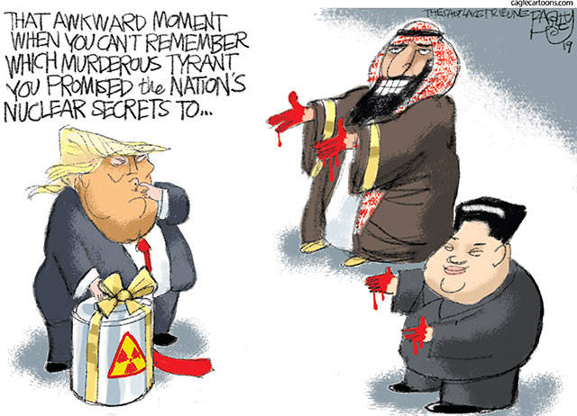 Trump’s 109th week in office | In cartoons