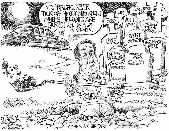 Trump’s 110th week in office | In cartoons