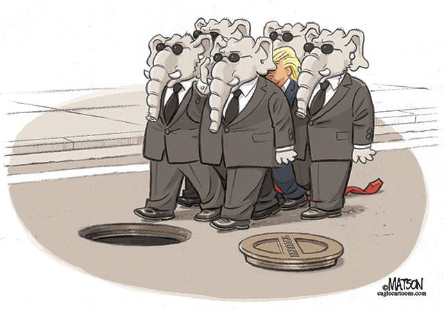 Trump’s 110th week in office | In cartoons