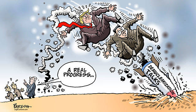 Trump’s 110th week in office | In cartoons