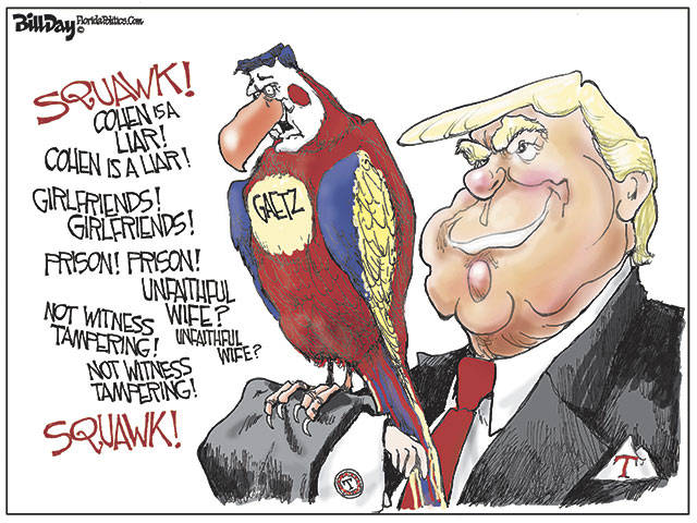 Trump’s 110th week in office | In cartoons