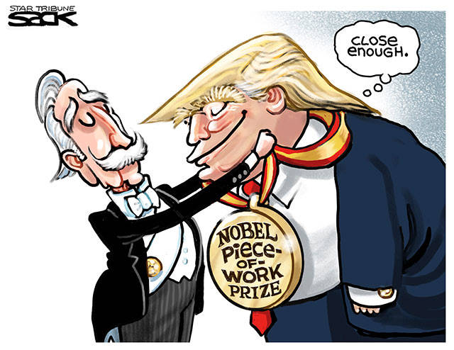 Trump’s 110th week in office | In cartoons