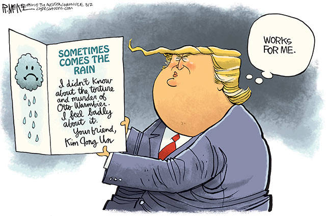 Trump’s 110th week in office | In cartoons