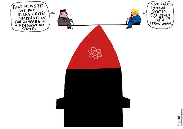 Trump’s 110th week in office | In cartoons