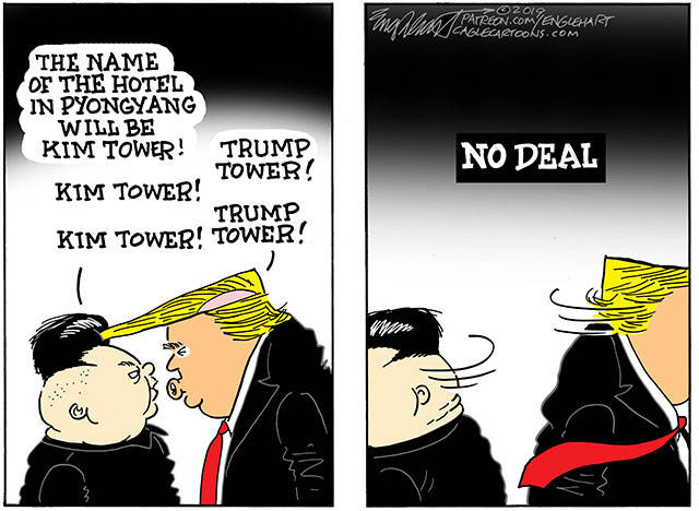 Trump’s 110th week in office | In cartoons