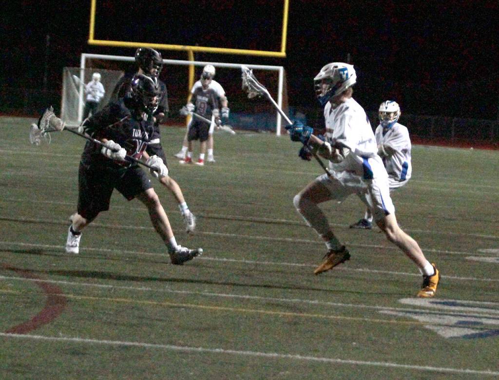 Bainbridge boys end over Oregon guests in LAX victory | Photo gallery