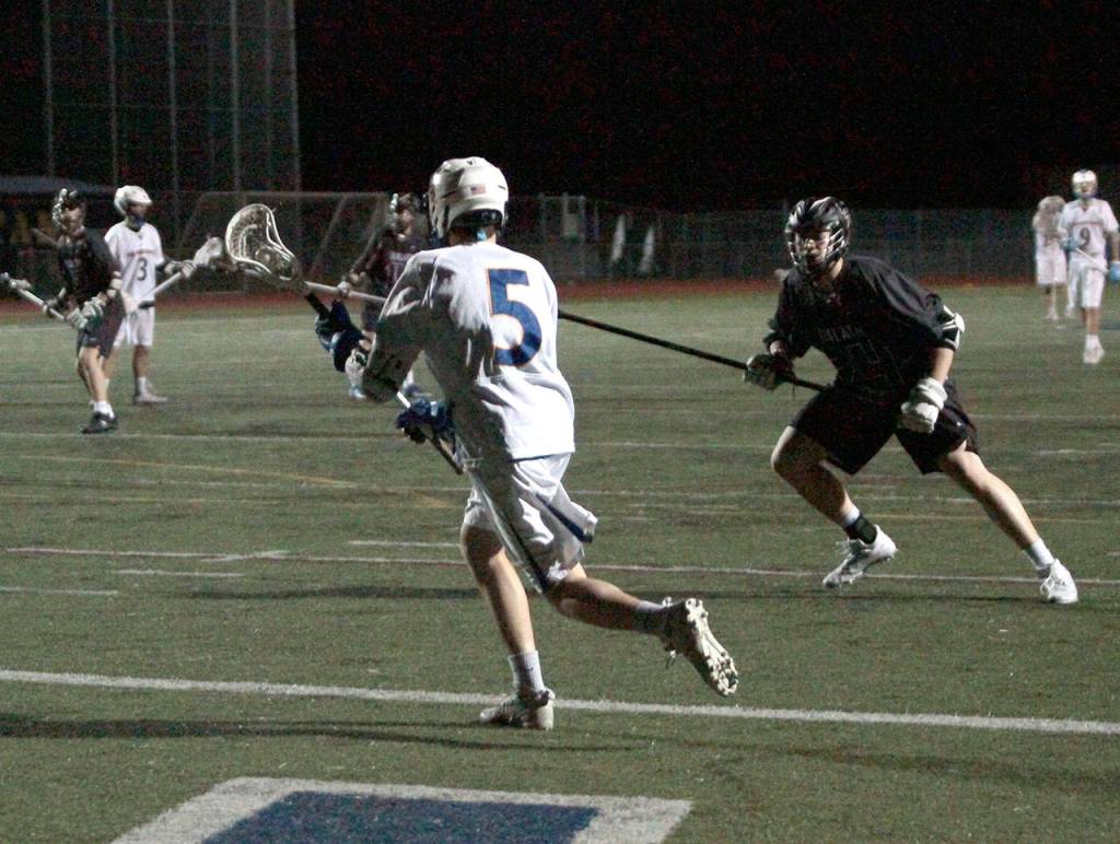 Bainbridge boys end over Oregon guests in LAX victory | Photo gallery