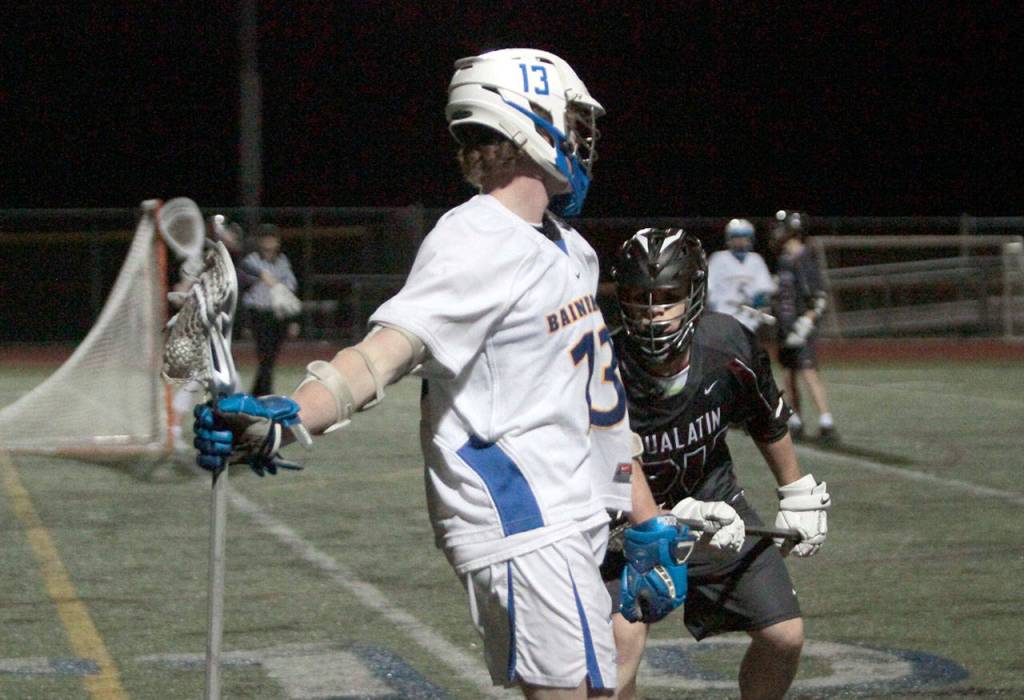 Bainbridge boys end over Oregon guests in LAX victory | Photo gallery