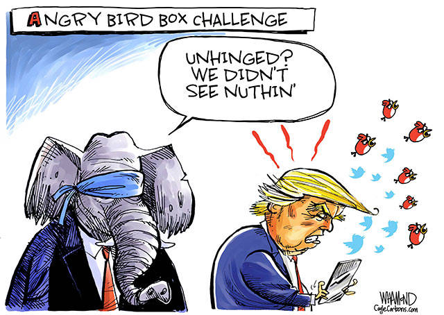 Trump’s 113th week in office | In cartoons