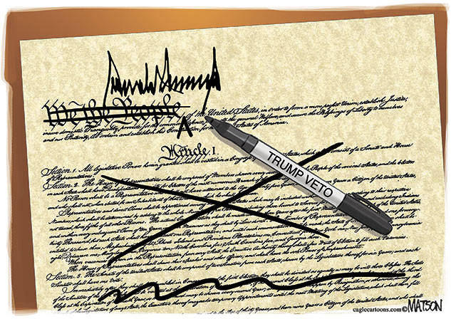 Trump’s 113th week in office | In cartoons