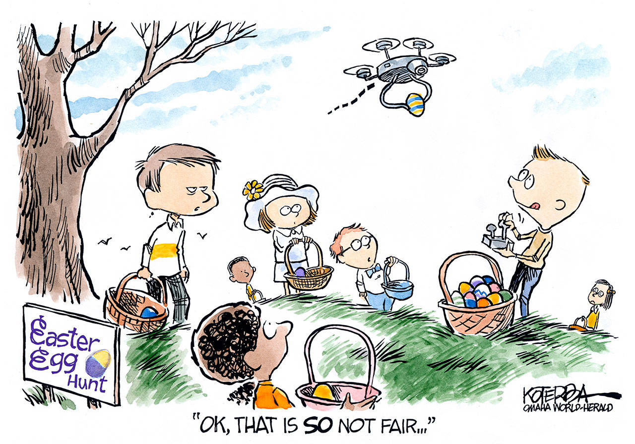 Today’s cartoon for Saturday, April 12