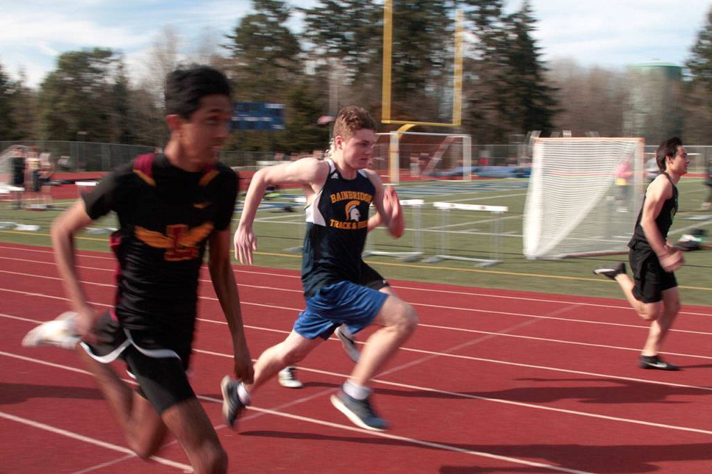 Spartans take second in tri-school track meet at BHS | Photo gallery