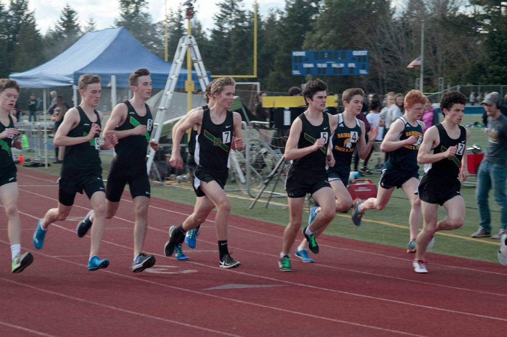 Spartans take second in tri-school track meet at BHS | Photo gallery