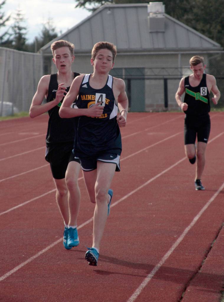 Spartans take second in tri-school track meet at BHS | Photo gallery