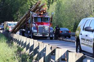 TRAVEL ADVISORY | Highway 305 reopens after log truck crash