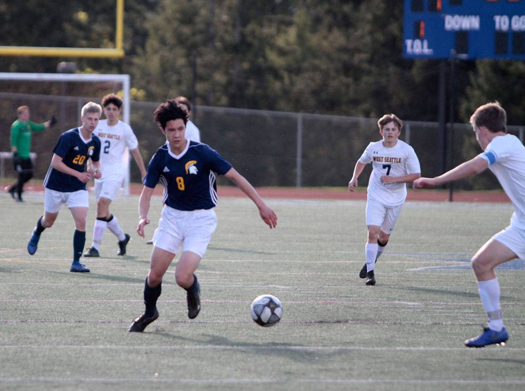 West Seattle bests BHS boys in soccer Senior Night slump | Photo gallery