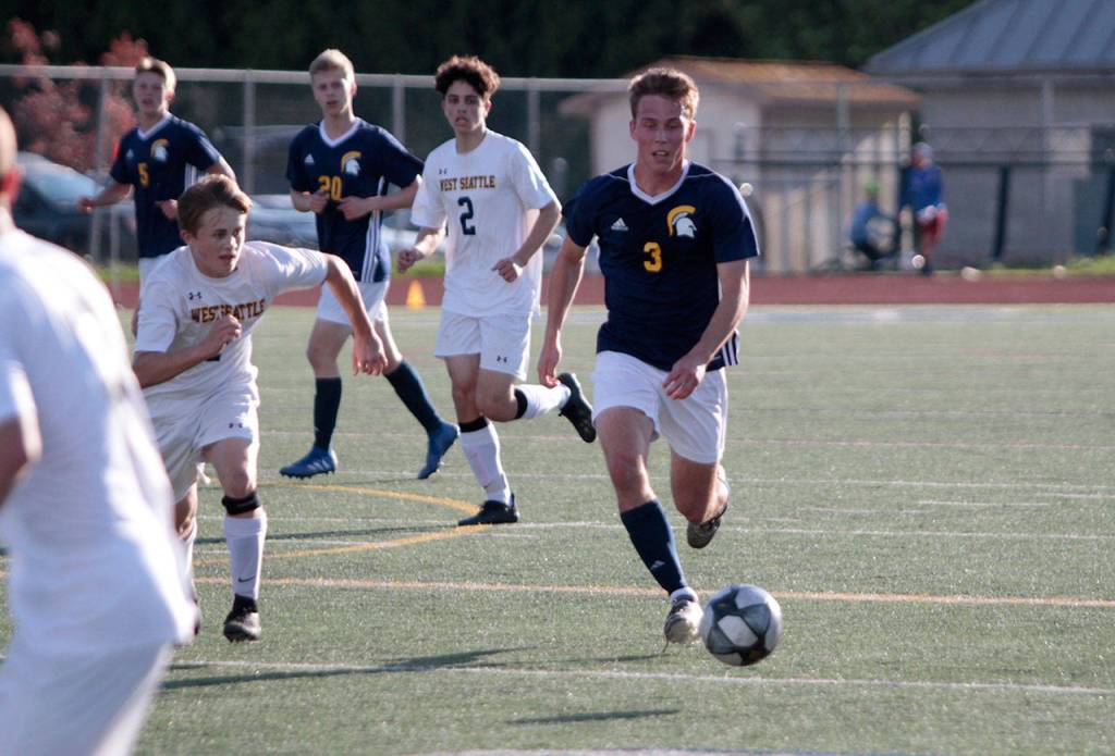 West Seattle bests BHS boys in soccer Senior Night slump | Photo gallery