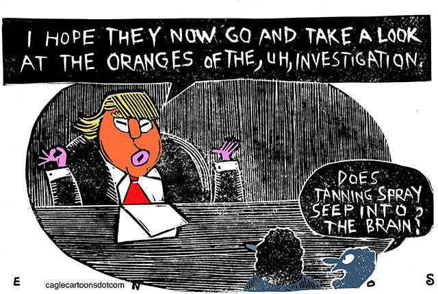 Trump’s 115th week in office | In cartoons