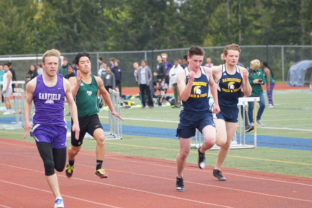 Fast, final home track-and-field meet sees stellar Spartans showings | Photo gallery
