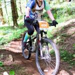 Olivia Cavalluzzi, a senior rider for the Gear Grinders high school team, placed 12th at the Battle of the Base race. (Photo courtesy of Woodinville Bicycle)