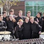 Photo courtesy of Julie Memke | The Bainbridge High School Percussion Ensemble.