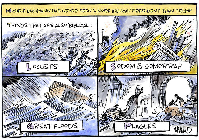 Trump’s 117th week in office | In cartoons