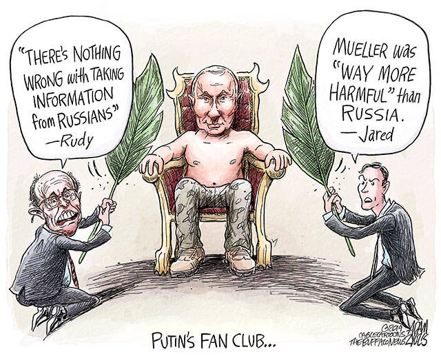 Trump’s 119th week in office | In cartoons