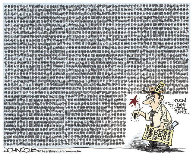 Trump’s 119th week in office | In cartoons