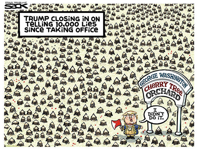 Trump’s 119th week in office | In cartoons