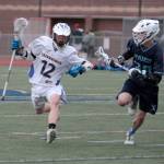 Luciano Marano | Bainbridge Island Review - Spartan sophomore Wyatt vonBereghy sprints downfield during Saturdays playoff match against Gig Harbor.