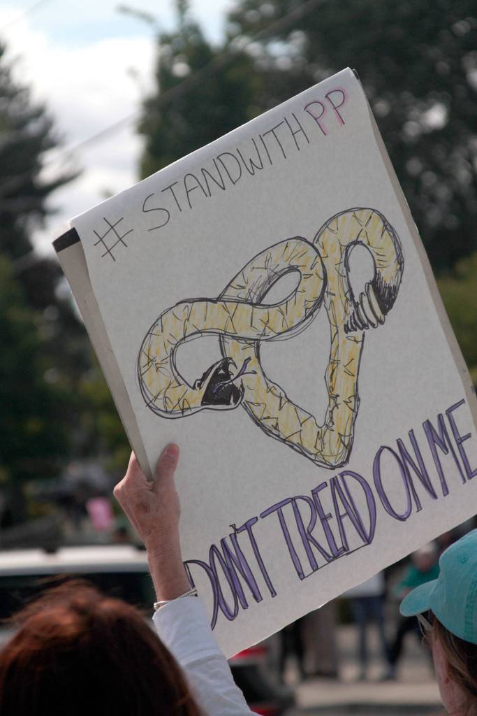 Pro-choice rally takes to Winslow waypoint protesting radical abortion laws | Photo gallery