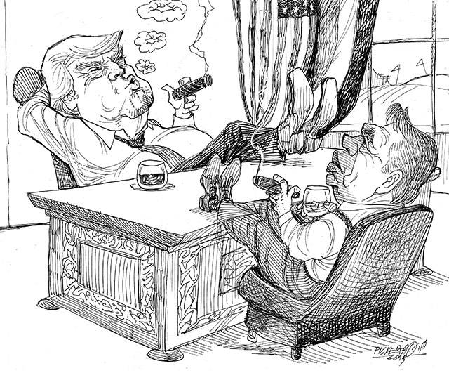 Trump’s 121st week in office | In cartoons