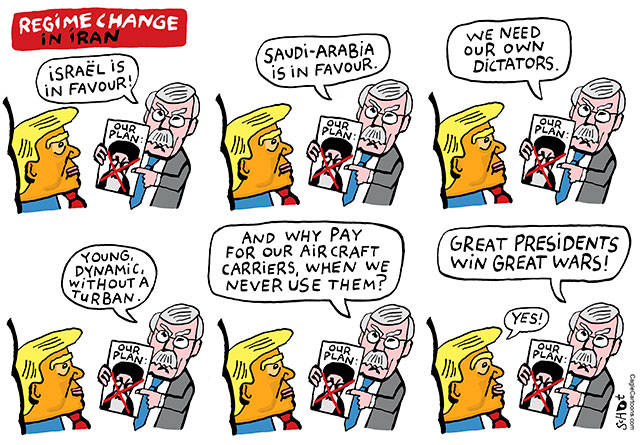 Trump’s 121st week in office | In cartoons